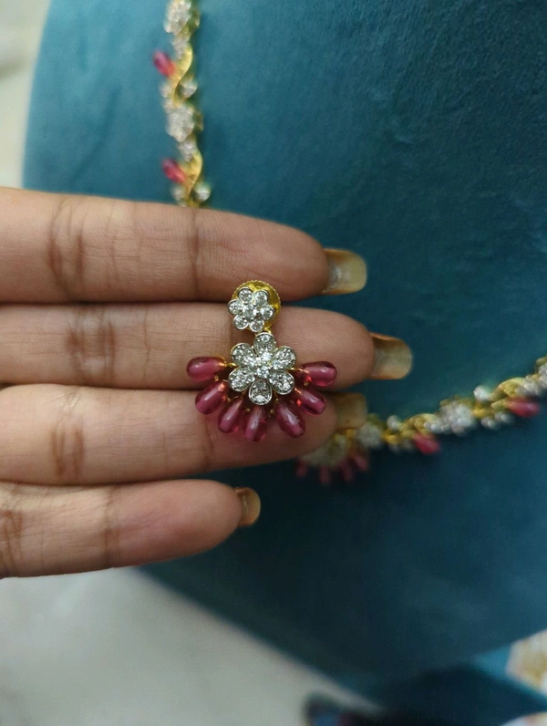 Diamond copy Set  - vz, dark pink