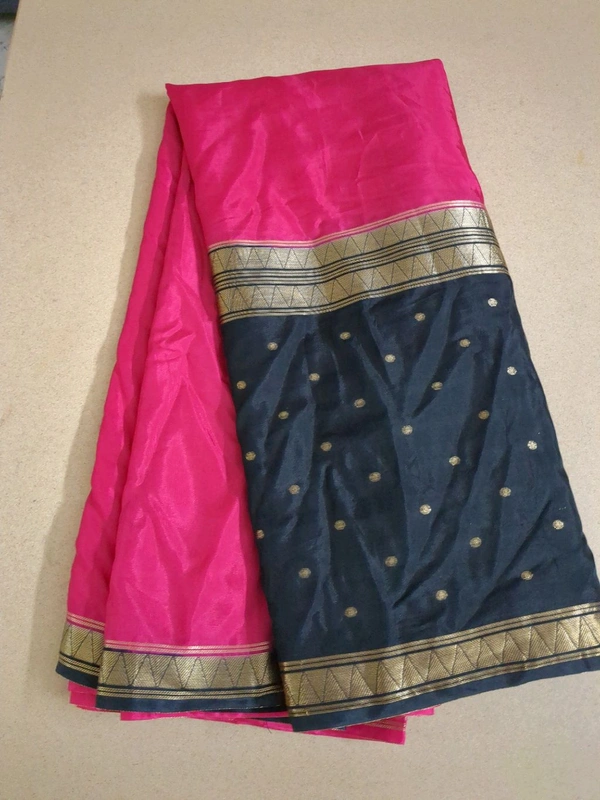 Pure Mysore Dola Weaving  - pink, 25 days dispatch time