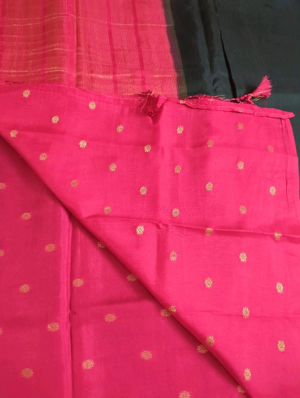 Pure Mysore Dola Weaving  - green