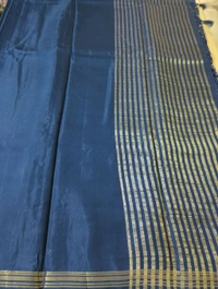 Pure Mysore Dola  - Navy Blue 1