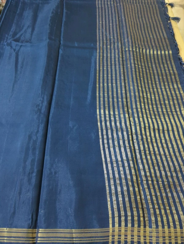 Pure Mysore Dola  - Navy Blue 1