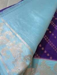 Pure Raw mango Pattu  - Pigment Indigo