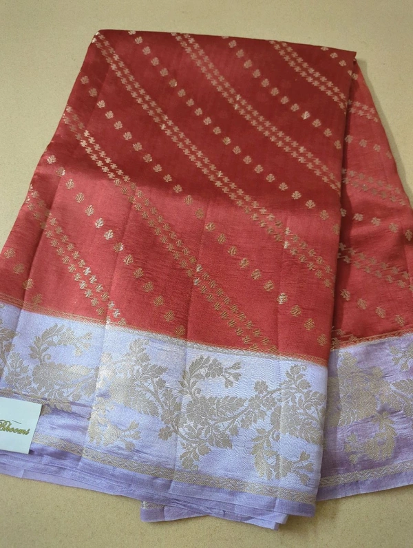 Pure Raw mango Pattu  - Red