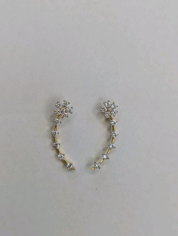 Diamond Copy Ear Cuffs 