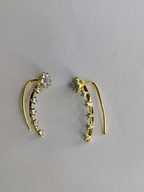 Diamond Copy Ear Cuffs 