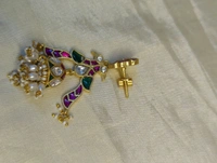 Designer Jadua Kundan Jumkies  - Vz