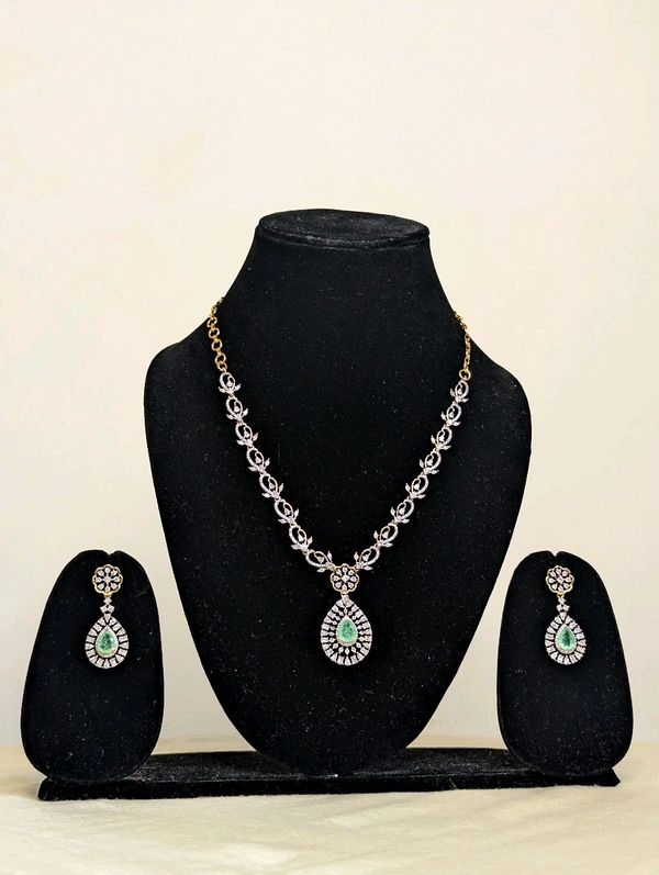 Diamond Copy Neck Set  - Vz