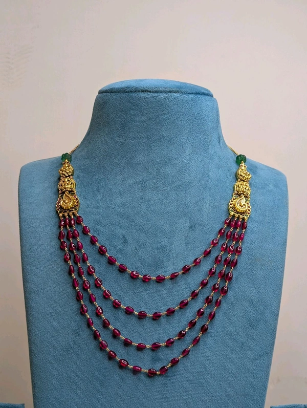 Customised Gold Copy Neck Set - Vz