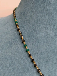 Black Diamonds With Diamond Copy Pendant  - Vz