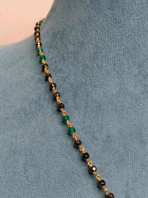 Black Diamonds With Diamond Copy Pendant  - Vz