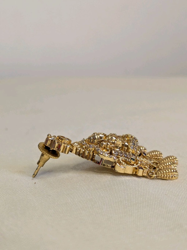 Antique Lakshmi Earrings  - Vz
