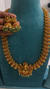 Jadau Kundan Nakshi Long Haram - HD