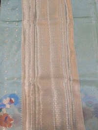 Fancy Organza Jamdhani - Jungle Mist