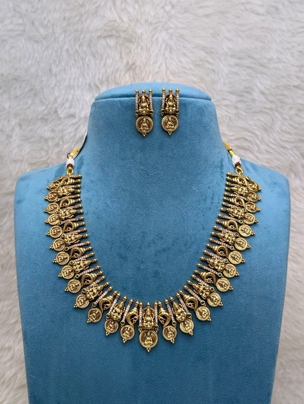Premium Nakshi Neck Set  - Vz