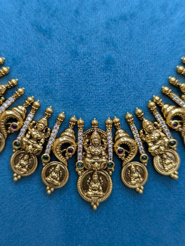 Premium Nakshi Neck Set  - Vz