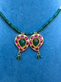 Trending Zadua Kundan Beads Set  - Vz