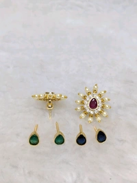 Gold Copy Changeable Ear Studs - Vz