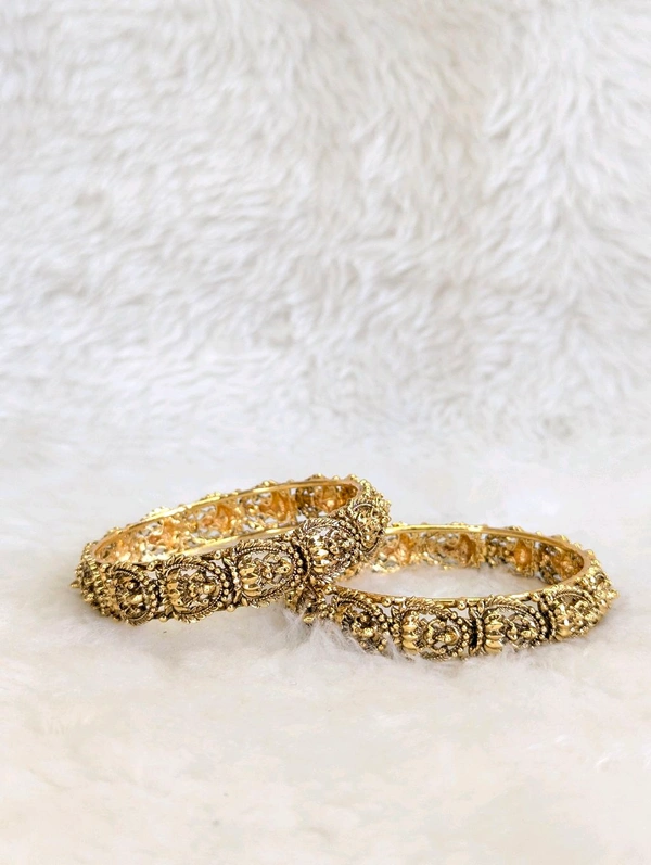 Premium Lakshmi Ammavaru Antique Bangles  - Vz, 2.4