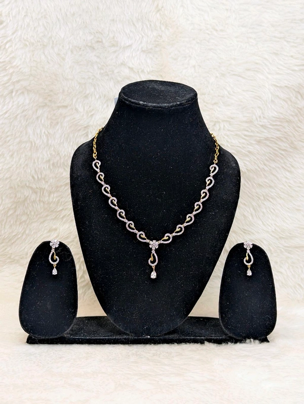 Real Diamond Neck Set - Vz