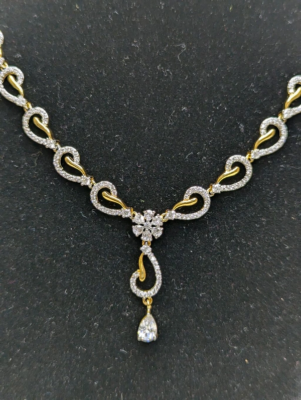 Real Diamond Neck Set - Vz