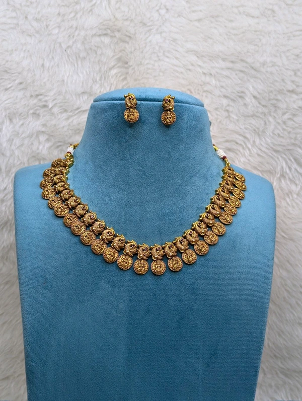 Premium Nakshi Neck Set  - Vz