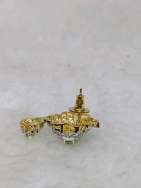 Premium Diamond Copy Neck Set - Vz, Snowy Mint