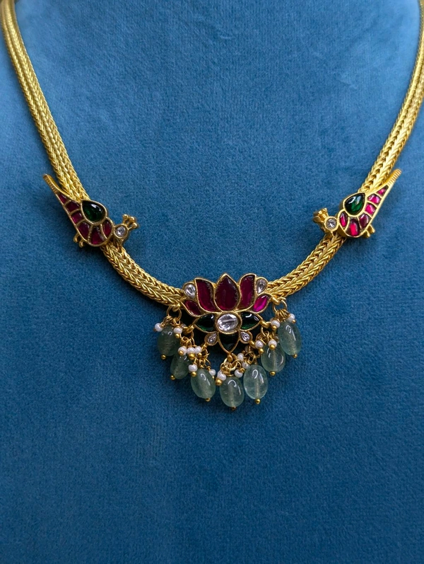 Jadua Kundan With Naan Patti Chain - Vz