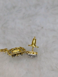 Premium Diamond Copy Neck Set  - Vz