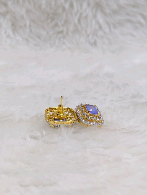 Premium Diamond Copy Stud - Vz, Electric Violet