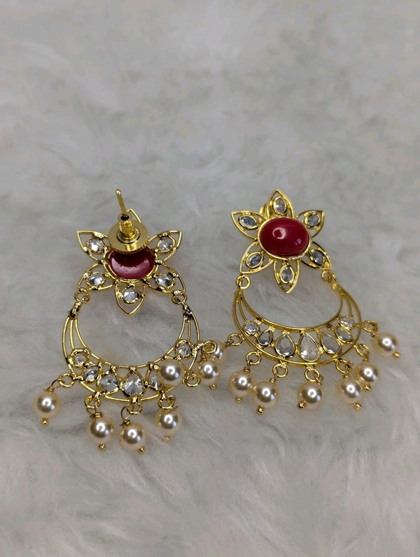 18ct Replica Poliki Earrings  - Vz, Red