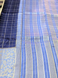 Pure Kanchi Dola - Navy Blue