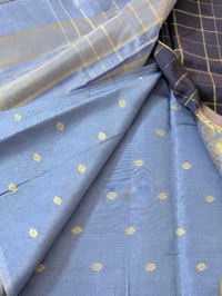 Pure Kanchi Dola - Navy Blue