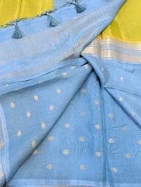 Pure Mysore Dola Weaving  - green