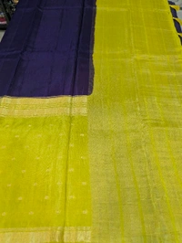 Pure Mysore Dola Weaving  - Pigment Indigo