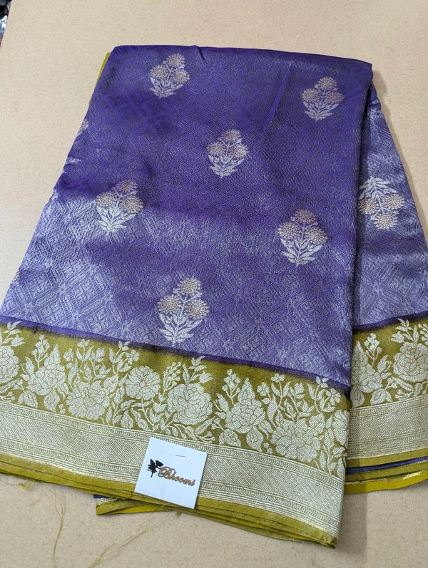 Pure Tanchvi Tissue  - Purple