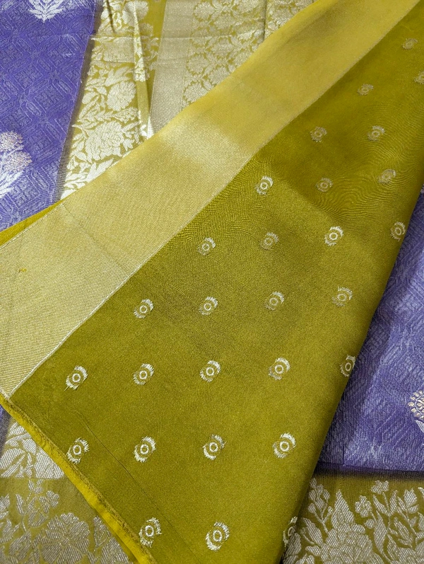 Pure Tanchvi Tissue  - Purple