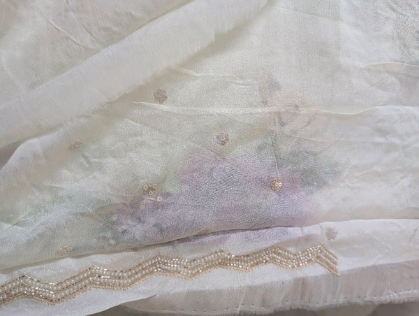 Pure Designer Chiffon  - Mauve