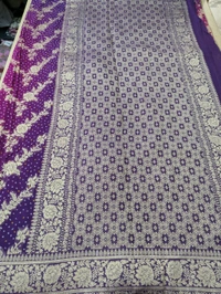 Pure Chiffon Georgette  - Purple