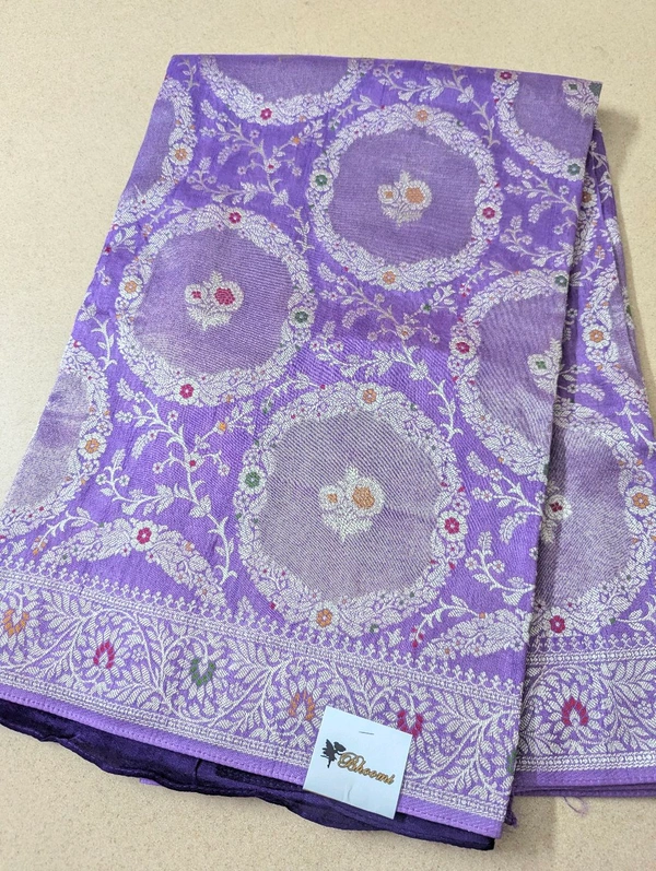 Pure Designer Tissue Georgette  - Mauve