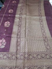 Pure Rawsilk Georgette  - Morocco Brown