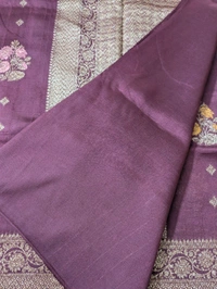 Pure Rawsilk Georgette  - Morocco Brown