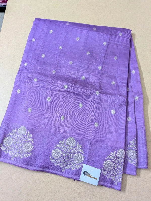 Pure Tusser Georgette  - Electric Violet