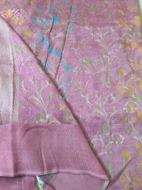 Pure Tusser Georgette  - Sundown