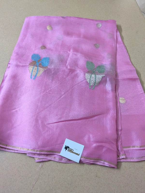 Pure Manipuri Kota - Pink Lace