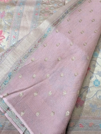 Pure Soft Paithani Tissue  - Pink