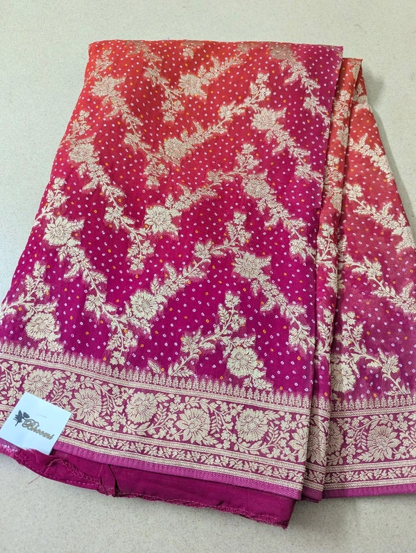 Pure Chiffon Georgette  - pink