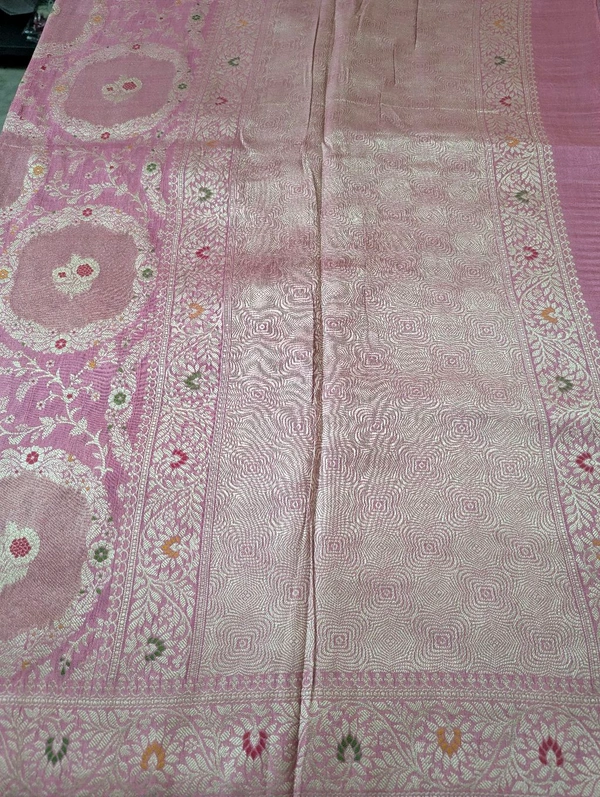 Pure Designer Tissue Georgette  - Sundown