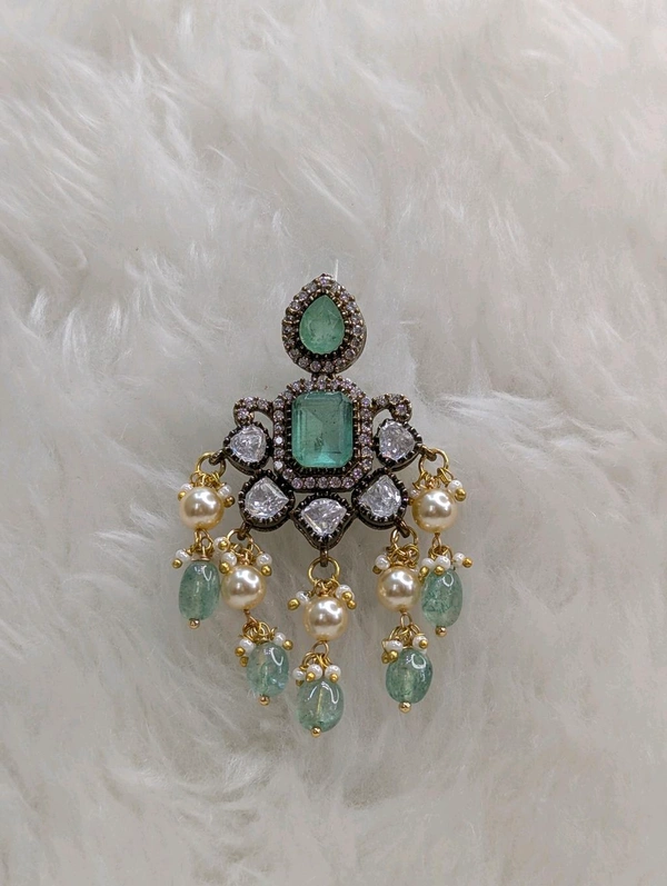 Real Mossonite Pendent Set  - Vz