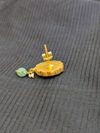 Real Jadua Kundan Earrings  - Vz