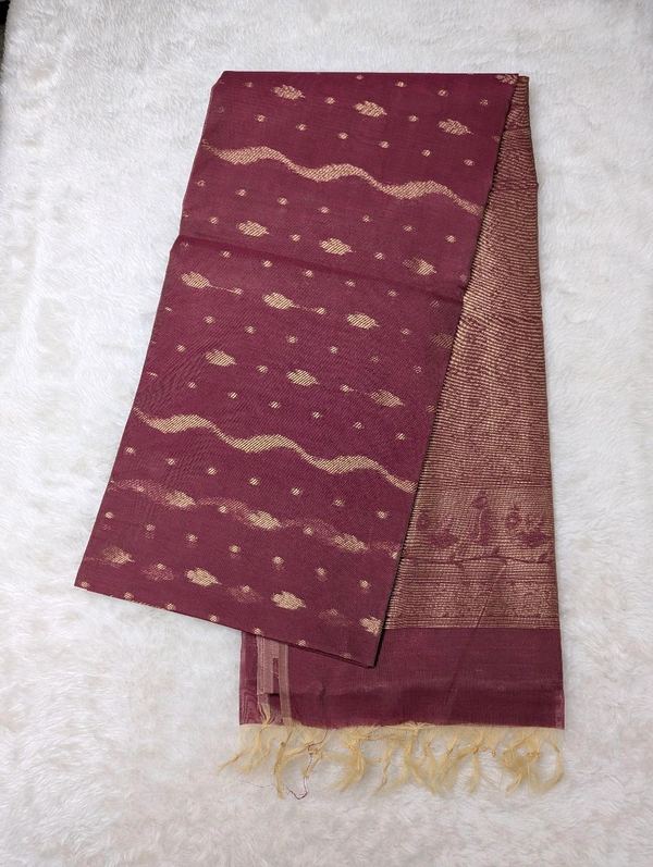 Beautiful Soft Chanderi  - solid pink, VZ